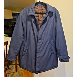 Ralph Lauren Lerner 42R Navy PrimaLoft Insulated Dress Casual Rain Coat Men